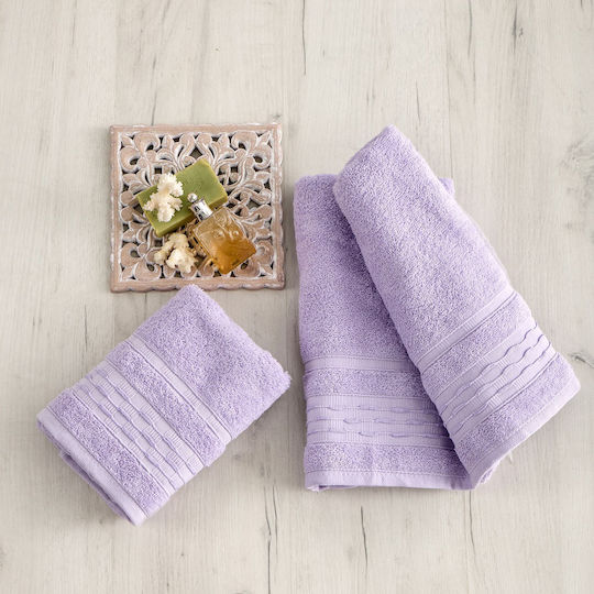 SB Home Χεριών Evelyn 30x50εκ. Lilac Βάρους 460gr/m²