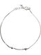Adjustable Rhodium-plated 925 Silver Bracelet