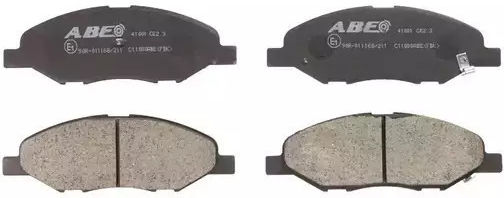 Abe Plăcuță de frână Față pentru Nissan Tiida