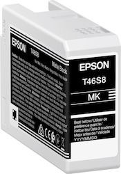 Epson T46S8 UltraChrome Pro10 C13T46S80N Cartuș De Cerneală InkJet Negru Mat Genuin Epson T46S8 UltraChrome Pro10 C13T46S80N Cartuș De Cerneală InkJet Negru Mat Genuin