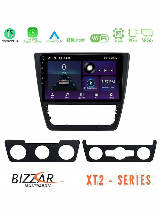 Bizzar Ηχοσύστημα Αυτοκινήτου 2DIN (Bluetooth/USB/WiFi/GPS/Apple-Carplay/Android-Auto) με Οθόνη Αφής 10"