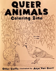 Colouring Book Queer Animals Coloring Book