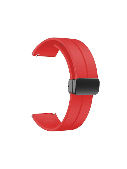 KOSTELO Rubber Strap Red 22mm