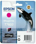 Epson T7603 Cartuș de cerneală original pentru imprimante InkJet Vivid Magenta (C13T76034N10)