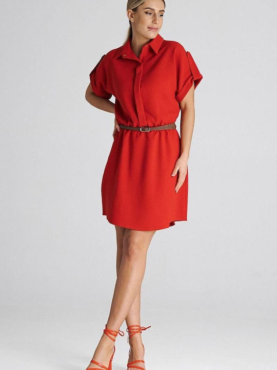 Figl Kleid Rot