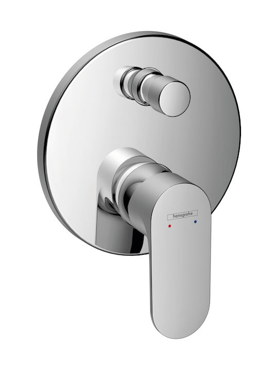 Hansgrohe Built-In with 2 Exits Silver