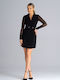 Figl Mini Dress Black