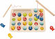 Tooky Toys Fishing Toy Fishing Game made of Wood for 36++ Months
