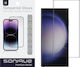 Sonique 2.5D 0.33mm Full Face Tempered Glass Μαύρο (Galaxy S23 Ultra)