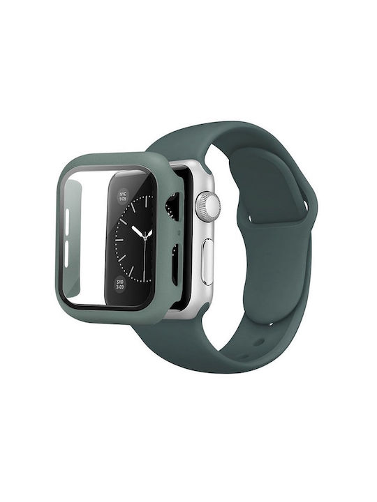 Mobibus Watch Series 7 Kunststoff Hülle in Farbe für Apple Watch 45mm