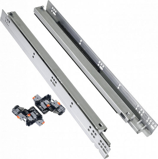 Dtc Concealed Drawer Slides Full Extension Brake Clip 3D Pair 350mm
