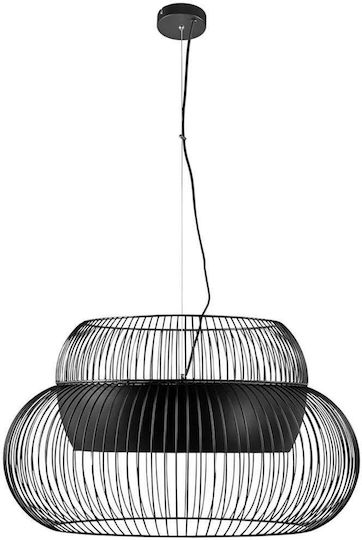 Nordlux Hängelampe Schwarz mit Fassung E27 70x41.5cm.