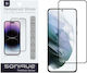 Sonique Hardy Glass Premium Series HD Full Cover 9H (Fingerprint Unlock) Samsung Galaxy S21 Plus Μαύρο