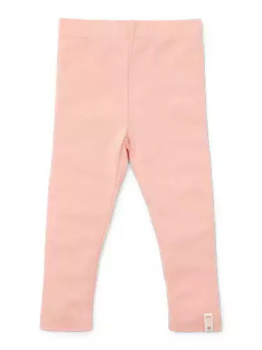 Kids Legging Long Flower Pink