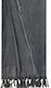 Kentia Beach Towel Pareo Gray with Fringes 180x85cm.