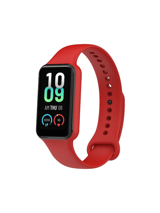 Armband Silikon Rot (Huawei Band 7)