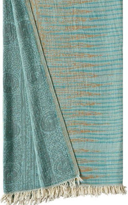 Kentia Beach Towel Pareo with Fringes 170x95cm.