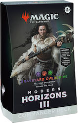 Magic: Das Zusammenkommen Deck Modern Horizons III Commander Friedhof Overdrive D32930001-GO