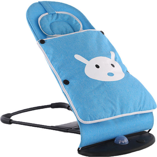Manual Relax pentru Bebeluși cu Muzică Albastru deschis