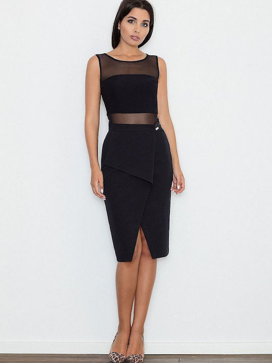 Figl Skirt in Black color