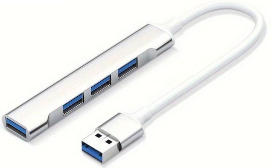 NBD055 Hub USB 3.0 Cu 4 Porturi USB-A Alb