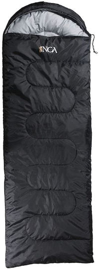 Inca Sleeping Bag Μονό Καλοκαιρινό Μαύρο