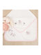 Borea Κορίτσι Pique Swaddle Wrap White