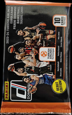 Panini 2023-24 Donruss Turkish Airlines Euroleague Basketball Pack mit 10 Karten