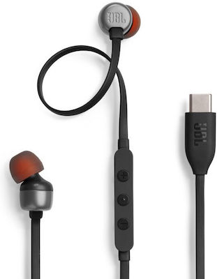 JBL Tune 310c In-ear Handsfree Headphones with Connector USB-C Black