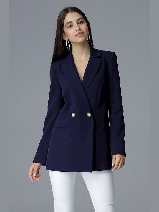 Figl Women's Blazer Navy Blue