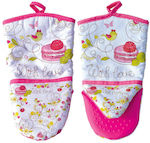 Oven Mitt Silicone Multicolour 1pcs