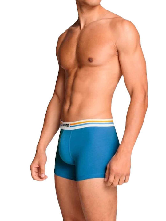 Levi's Sportswear Herren Boxershorts Blau 2Packung