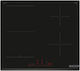 Bosch Serie 6 Smart Induction Cooktop Autonomous with Child Lock Function 59.2x52.2εκ.