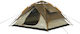 Inca Harmonia Automatisch Campingzelt Iglu Braun 3 Jahreszeiten für 4 Personen 220x220x150cm