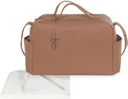 Pasito a Pasito Wickeltasche-Wickeltasche Schulter/Hand Braun 38x28x16cm.