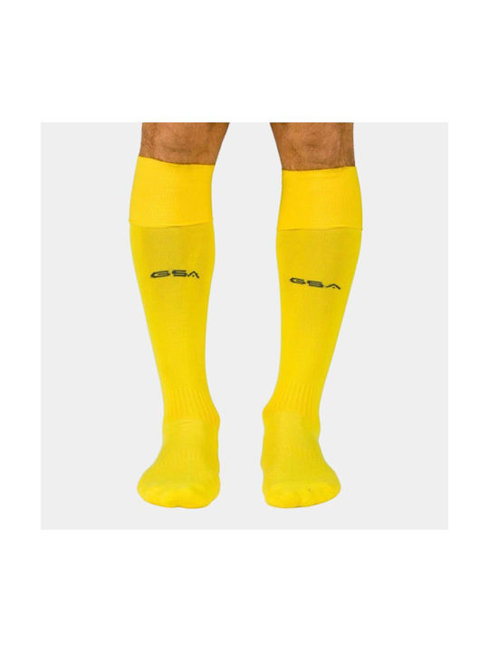 GSA Ποδοσφαιρικές Κάλτσες Κίτρινες 1 Ζεύγος