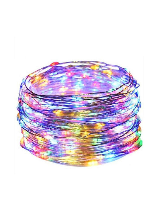 20 Lămpițe LED 2m. Multicolore USB tip Șir 1buc