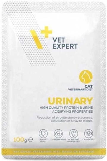 VetExpert Υγρή Τροφή για Γάτες σε Φακελάκι 100gr