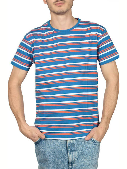 Anerkjendt T-shirt Bărbătesc cu Mânecă Scurtă BLUE