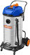 Wadfow Aspirator Lichide / Solide 3600W cu Inoxidabil Recipient 90lt