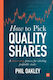 How To Pick Quality Shares