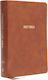 Nkjv, Foundation Study Bible, Large Print, Leathersoft, Brown, Red Letter, Comfort Print