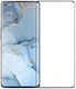Oppo Full Glue Screen Protector Μαύρο (Oppo Reno3 Pro)