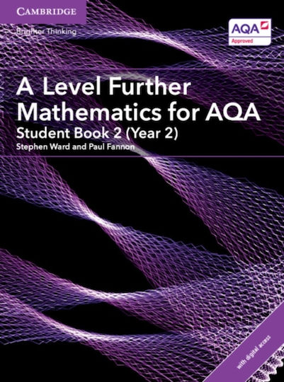A Level Further Mathematics for Aqa Student Book 2 Year 2 With Digital Access 2 Years Mixed Media Product
