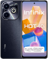 Infinix Hot 40i Двойна SIM (8ГБ/256ГБ) Черно