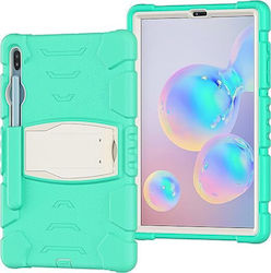 Back Cover Silicone / Plastic for Kids Green Samsung Galaxy Tab S7 FE