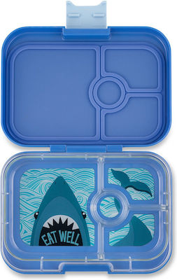 Yumbox Plastik Kinder Lebensmittelbehälter Blau