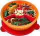 Yumbox Recipient pentru copii din plastic 1.06lt Portocaliu