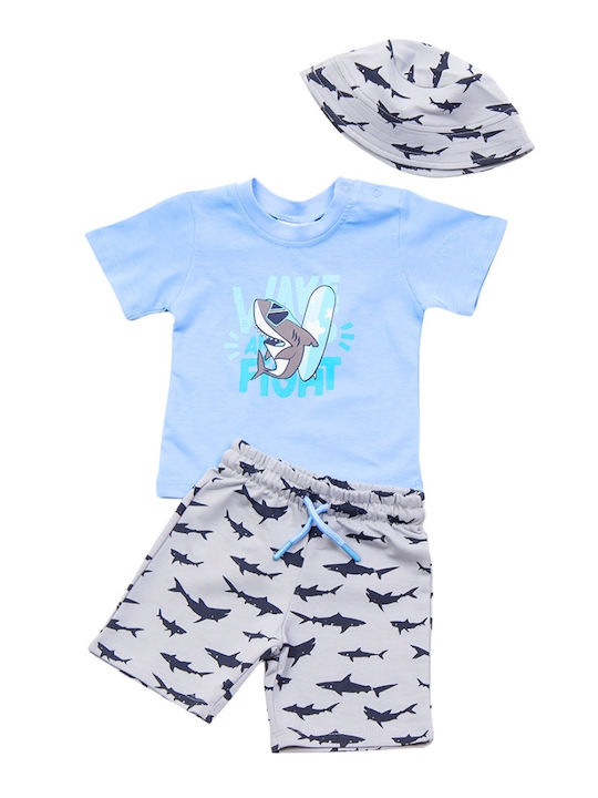 Trax Kids Set with Shorts Summer 3pcs chiel