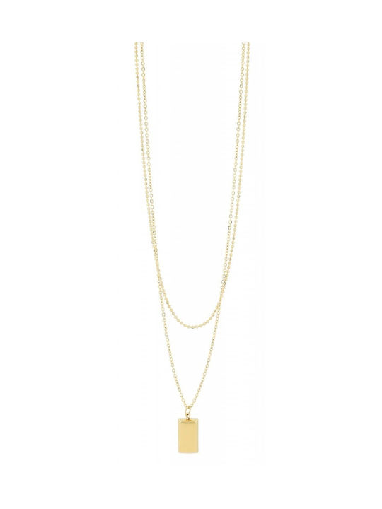 Akzent Necklace from Gold Plated Steel